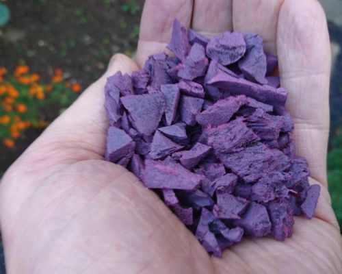 Garuda wire free Lilac Rubber Chipping